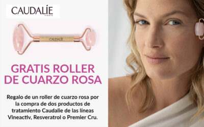 Regalo de un roller de cuarzo rosa