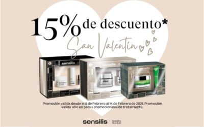 15% DESCUENTO SAN VALENTÍN SENSILIS