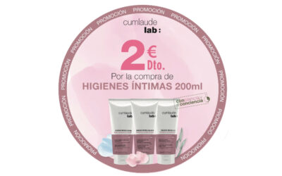 2€ DESCUENTO HIGIENE ÍNTIMA CUMLAUDE (DURANTE MES DE JULIO)