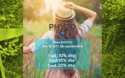 DÍAS PHYTO 10%, 15% Y 20% DESCUENTO (FINALIZADA)