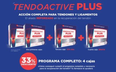 ¡NUEVA FÓRMULA REFORZADA PARA LA RECUPERACIÓN DEL TENDÓN! (HASTA 31 DICIEMBRE)