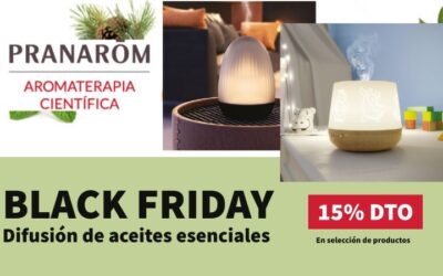 15% DTO EN DIFUSORES, SINERGIAS PARA DIFUSIÓN Y PURIFICACIÓN PRANAROM (25 al 29 de Noviembre)