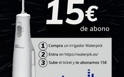 WATERPIK IRRIGADOR 15€ DESCUENTO