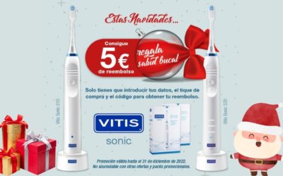 REGALA SALUD BUCAL CON VITIS SONIC ESTAS NAVIDADES, ¡CON 5€ DE DESCUENTO! (FINALIZADA)