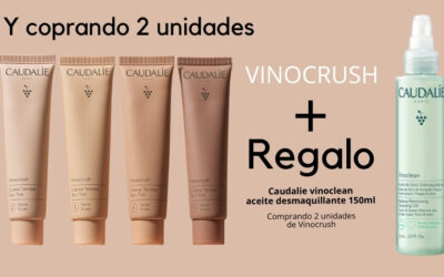 REGALO 1 CAUDALIE VINOCLEAN ACEITE DESMAQUILLANTE DE 150ML COMPRANDO 2 VINOCRUSH (FINALIZADA)