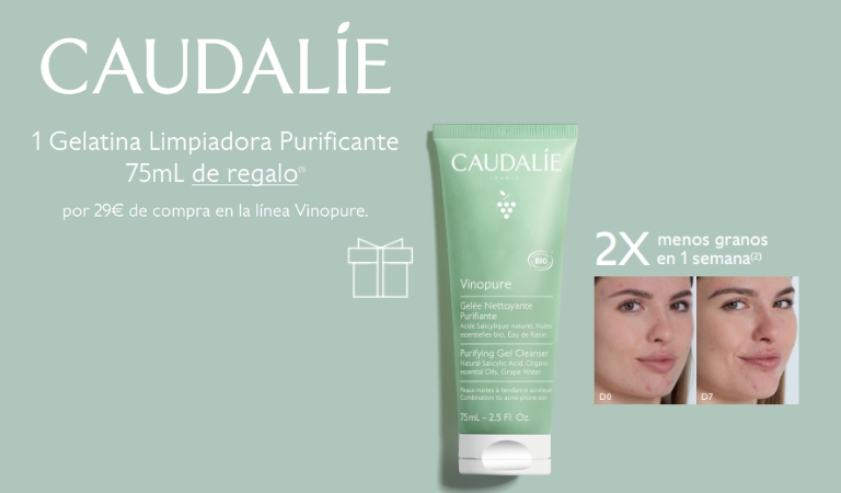 CAUDALIE 1 GELARINA LIMPIADORA PURIFICANTE 75ML DE REGALO