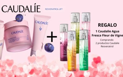 Regalo Caudalie Agua Fresca comprando 2 productos Caudalie Resveratrol*