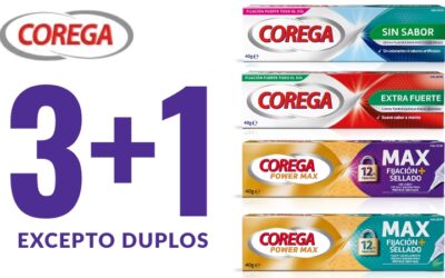 COREGA 3+1 (EXCEPTO DUPLOS)