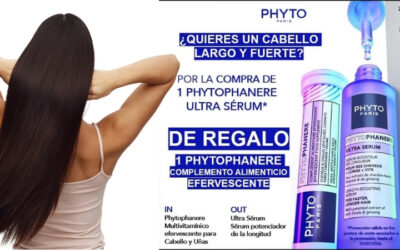 PHYTOPHANERE ULTRA SÉRUM + REGALO PHYTOPHANERE COMPLEMENTO ALIMENTICIO EFERVESCENTE