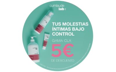 CUMLAUDE 5€ DTO COMPRANDO 2 PRODUCTO GAMA CLX
