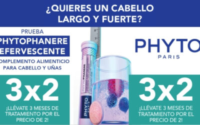 ¡Potencia tu cabello y uñas con la oferta 3×2 de Phytophanere Efervescente!