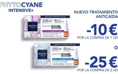 ¿Pérdida de cabello? Phytocyane Intensive+ es tu solución