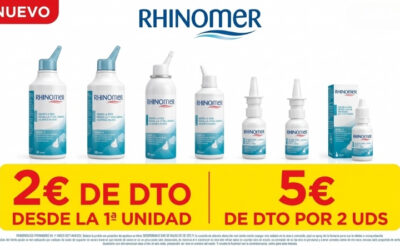 ¡HASTA 5€ DE DESCUENTO EN RHINOMER!